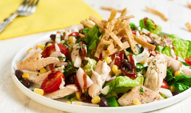 BBQ-Ranch Chicken Salad