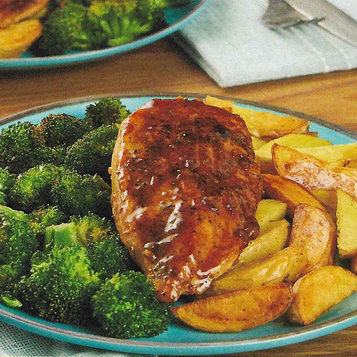 Balsamic Glazed Pork Chop