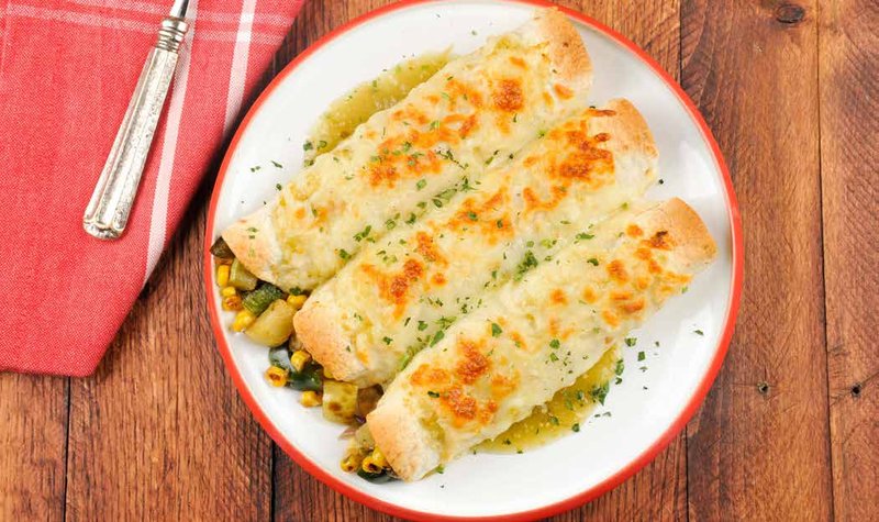 Chayote Squash Enchiladas Verdes