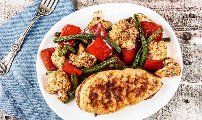 Hummus-Crusted Chicken