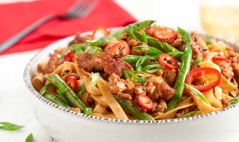 Korean Pork Noodle Bowl