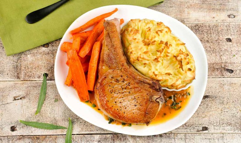 Cinnamon-Sugar Pork Chop