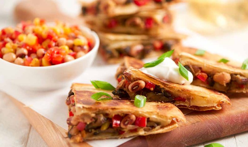 Portobello Mushroom Quesadilla