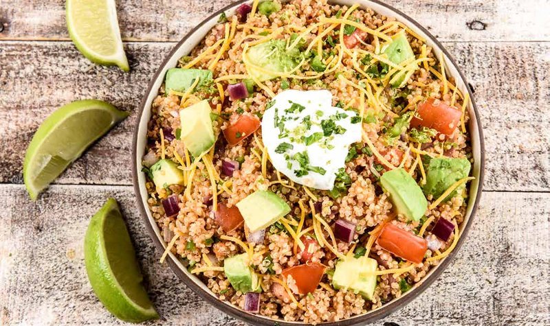 Quinoa Taco Bowl