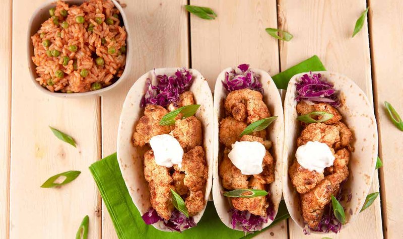 Roasted Cauliflower Tacos