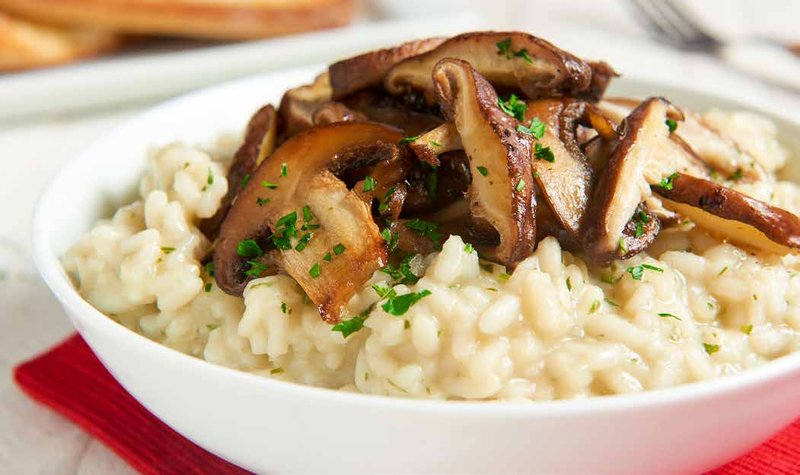 Triple Mushroom Risotto