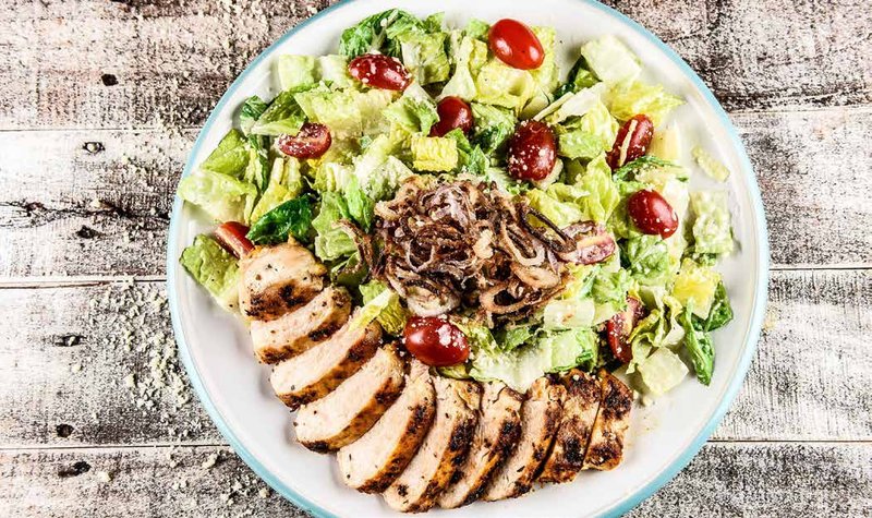 Blackened Chicken Caesar Salad