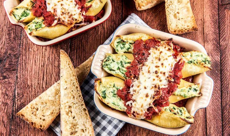 Cheese-Stuffed Shells