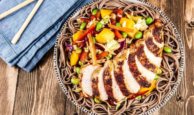 Chicken and Soba Noodles