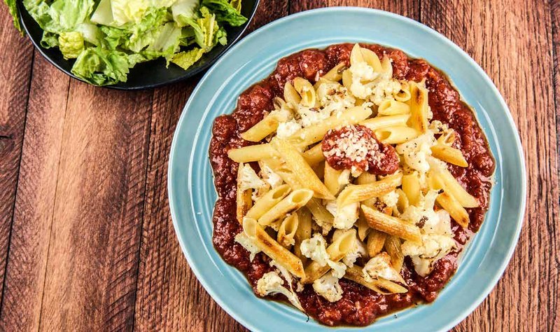 Crispy Pan-Fried Penne Pasta