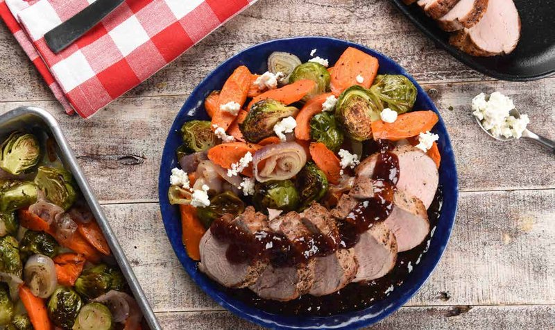 Fig-Glazed Pork Tenderloin