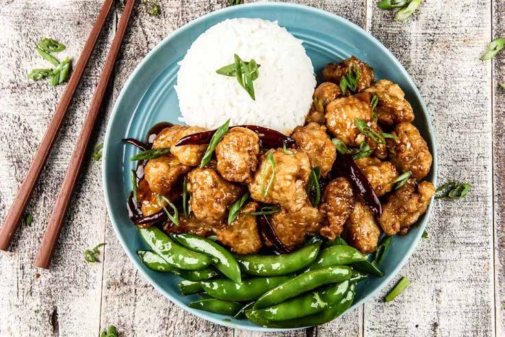 Cauliflower General Tso's