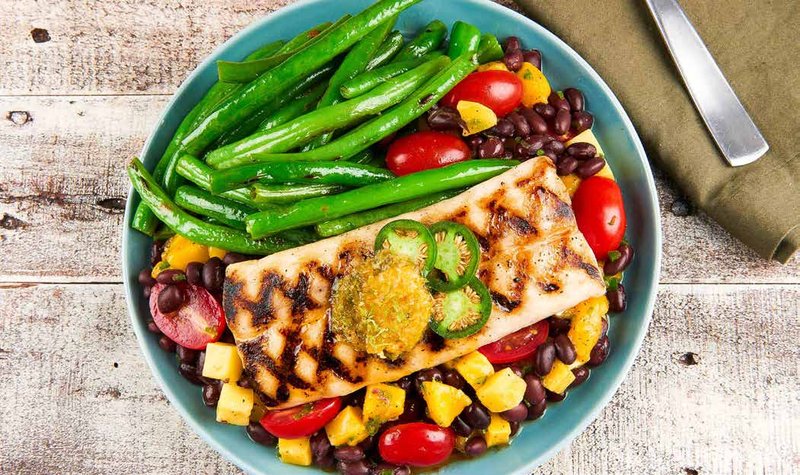 Grilled Mahi-Mahi with Smoky Lime Butter