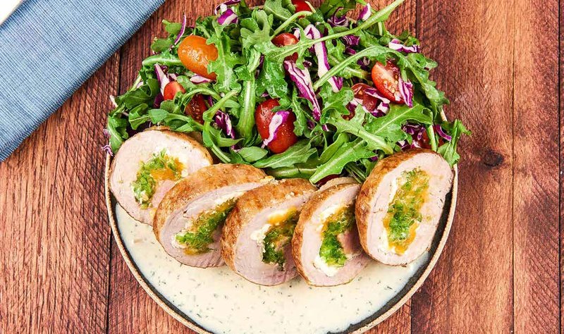 Jalapeño Popper Stuffed Pork Tenderloin