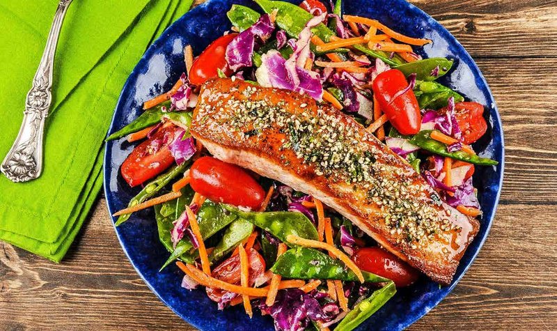 Japanese Furikake Salmon