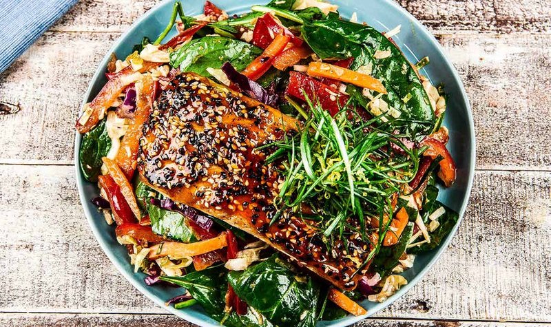 Korean Sesame and Chile Roasted Mahi-Mahi