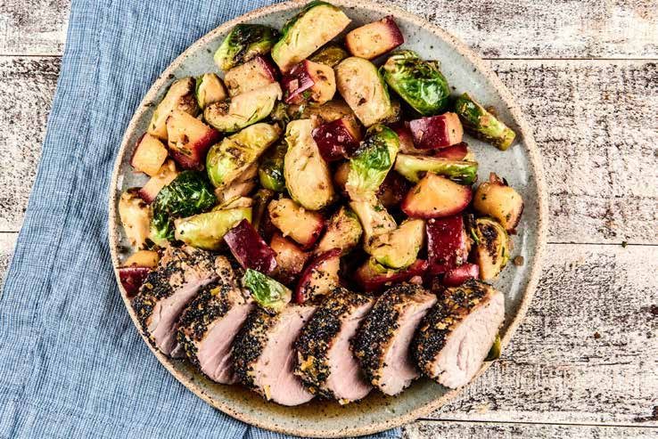 Lemon Poppy Seed Pork Tenderloin