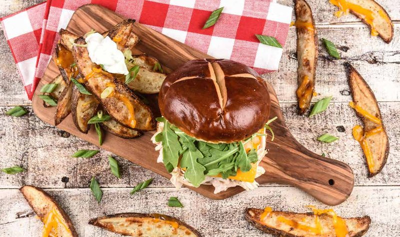 Pulled Ranch Chicken Sandwich