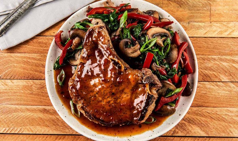 Southern Sweet and Spicy Pork Chop