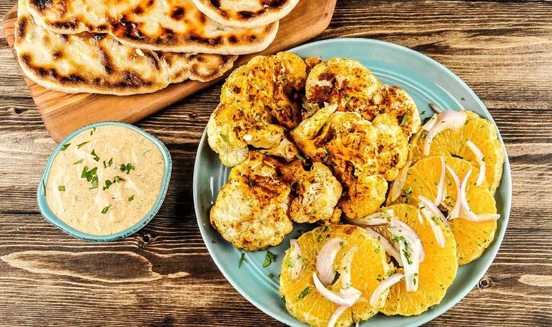 Tandoori Roasted Cauliflower