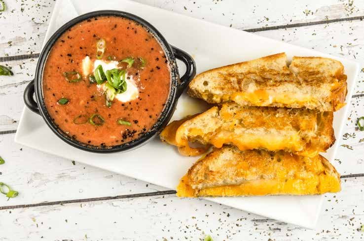 Grilled Cheese with Tomato Soup