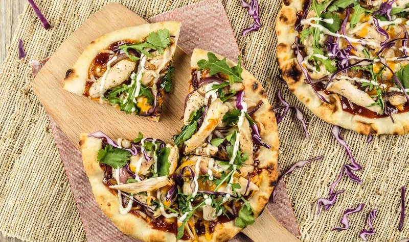Wood-Fired BBQ Chicken Pizza
